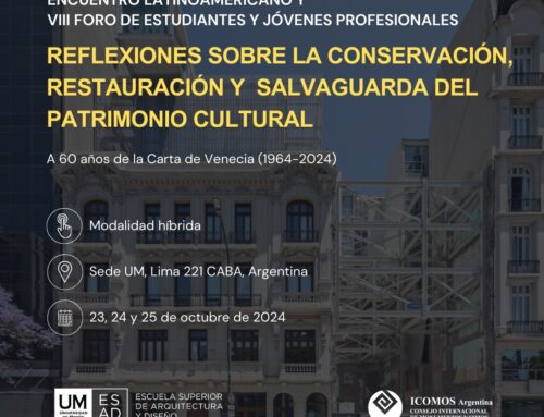 60º ANIVERSARIO DE LA CARTA DE VENECIA – CARTA INTERNACIONAL SOBRE LA CONSERVACIÓN Y LA RESTAURACIÓN DE MONUMENTOS Y SITIOS